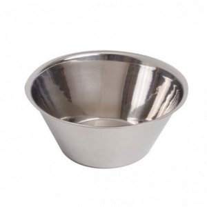 Afvalbakje inox rond (klein) (Afvalbakje inox rond (klein))