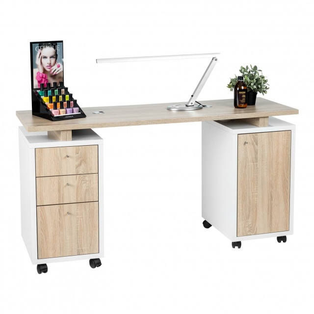 Manicuretafel Vivaldi Line Natura - Zonder afzuiging