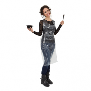 Wegwerpschort plastic 50 st (Wegwerpschort plastic 50 st)