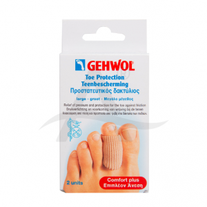 Gehwol gel teenbescherming large 2 stuks (Gehwol gel teenbescherming large 2 stuks)