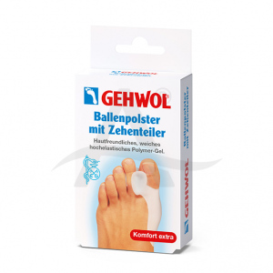 Gehwol knobbelkussen met teenverdeler 1 stuk (Gehwol knobbelkussen met teenverdeler 1 stuk)
