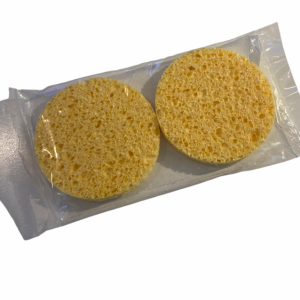 spons rond natuur per 2 stuks (spons rond natuur per 2 stuks)