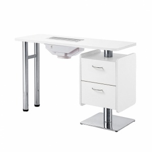 Manicure tafel ECO white (Manicure tafel ECO white + afzuiging)