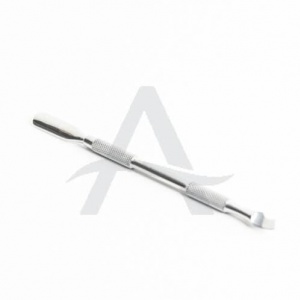 Achteruitduwer inox gebogen en schuine kant (Achteruitduwer inox gebogen en schuine kant)