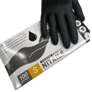 Nitrile handschoenen ZWART 100st (Nitrile handschoenen ZWART 100st)